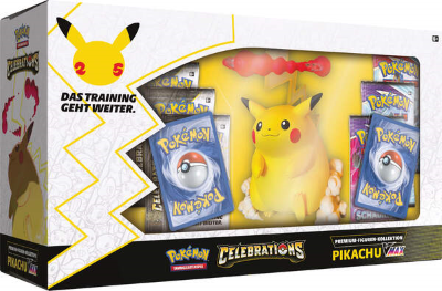 25th Anniversary: Celebrations Pikachu-VMAX Premium Figur Kollektion (DE)