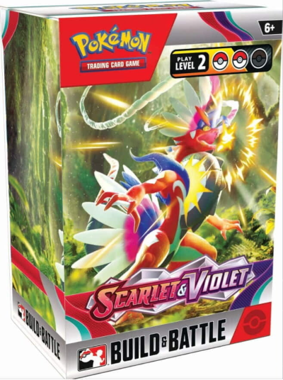 Pokemon Build&Battle Prerelease-Pack Karmesin & Purpur (DE)