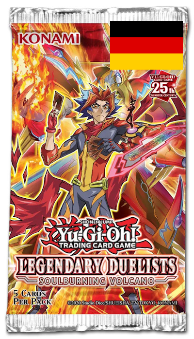 Legendary Duelists: Soulburning Volcano Booster (DE)