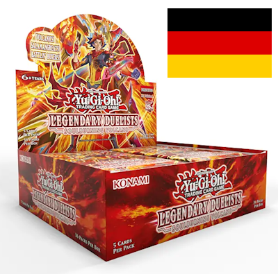 Legendary Duelists: Soulburning Volcano Boosterdisplay (DE)