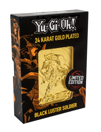 Yu-Gi-Oh! Limited Edition 24K Gold Plated Collectible - Black Luster Soldier