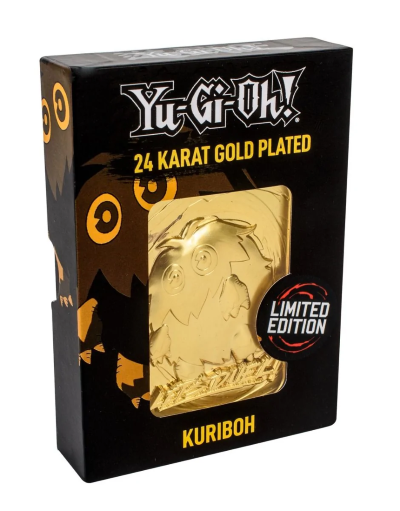 Yu-Gi-Oh! Limited Edition 24K Gold Plated Collectible - Kuriboh