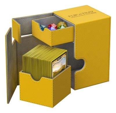 Ultimate Guard Flip'n'Tray Xenoskin Deck Case 100+ Yellow