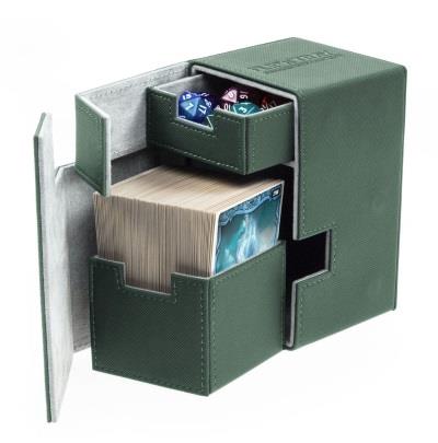 Ultimate Guard Flip'n'Tray Xenoskin Deck Case 100+ Grün