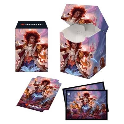 Ultra Pro Combo Sleeves and Deck Box Strixhaven Zaffai, Thunder Conductor