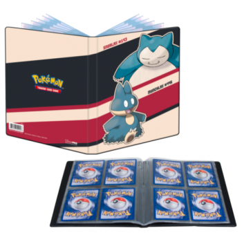 Ultra Pro 4-Pocket Pokemon Portfolio Snorlax & Munchlax