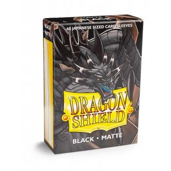 Dragon Shield Mini Card Matte Sleeves Black (60)