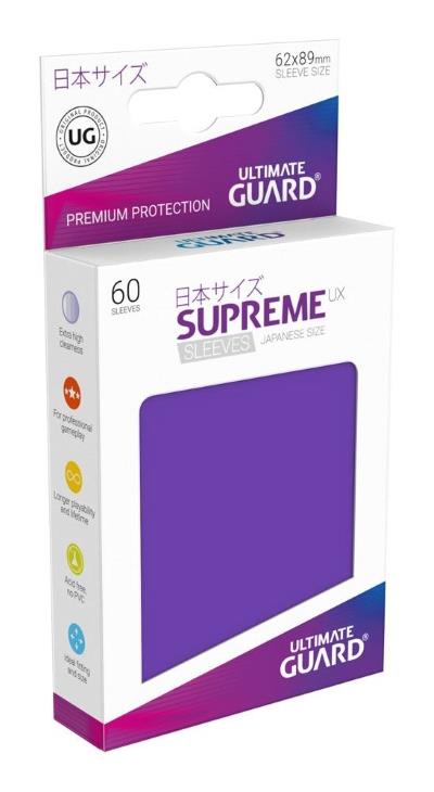 Ultimate Guard Supreme UX Sleeves Small Purple (60)