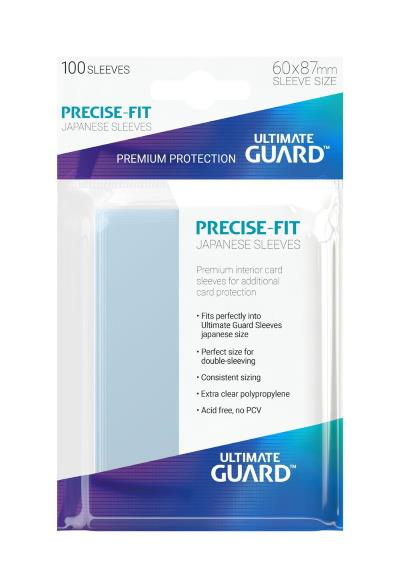 Ultimate Guard Precise-Fit Small Sleeves (100)