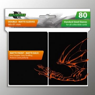 Blackfire Double-Matte Sleeves (80)
