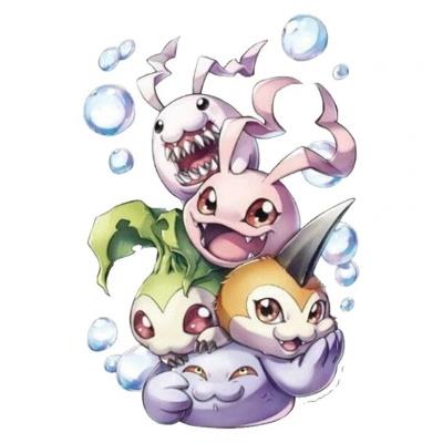 Digimon Card Game Official Sleeve (60) - Childhood