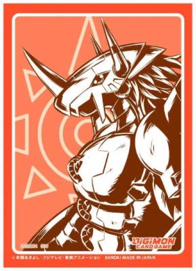 Digimon Card Game Official Sleeve War Greymon (60)