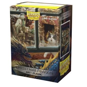 Dragon Shield Art Sleeves Christmas Dragon (100)