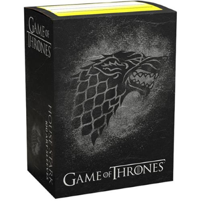 Dragon Shield Brushed Art Sleeves Game of Thrones - House Stark (100 Sleeves)