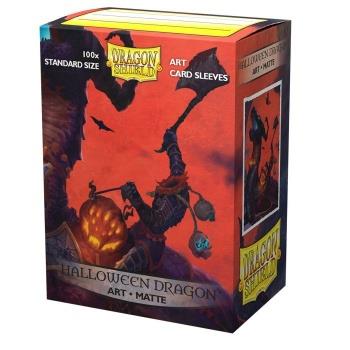 Dragon Shield Art Sleeves Matte Halloween Dragon (100)