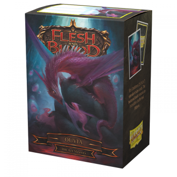 Dragon Shield Matte Art Sleeves Flesh and Blood Ouvia (100 Sleeves)