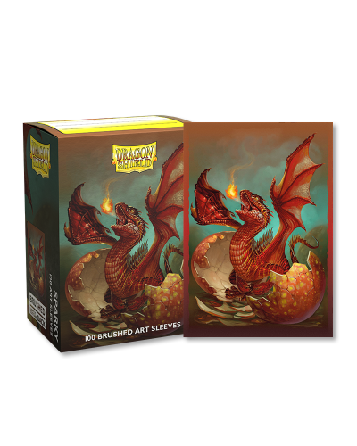Dragon Shield Brushed Art Sleeves Sparky (100 Sleeves)