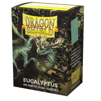 Dragon Shield Dual Matte Sleeves - Eucalyptus Green (100)