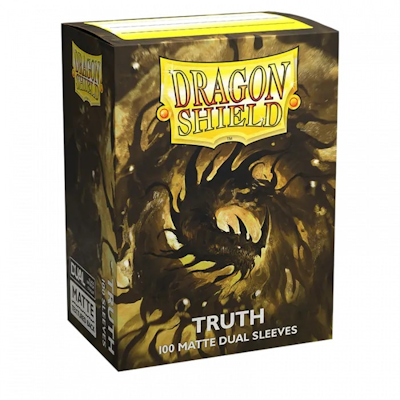 Dragon Shield Dual Matte Sleeves - Truth (Gold) (100)