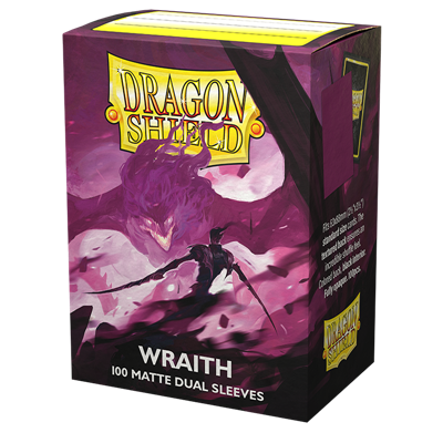 Dragon Shield Dual Matte Sleeves - Wraith (Violett) (100)