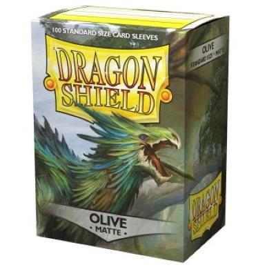 Dragon Shield Matte Sleeves Olive (100)