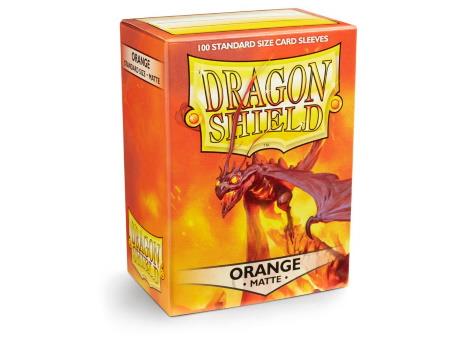 Dragon Shield Matte Sleeves Orange (100)