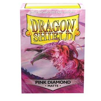 Dragon Shield Matte Sleeves Pink Diamond (100)