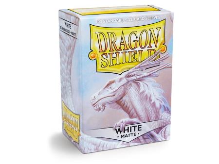 Dragon Shield Matte Sleeves White (100)