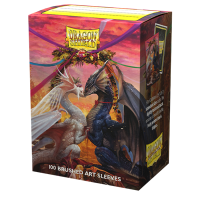 Dragon Shield Brushed Art Sleeves Valentine Dragon 2023 (100)