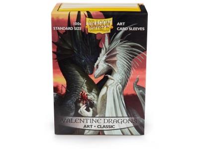 Dragon Shield Art Sleeves Valentine Dragons (100)