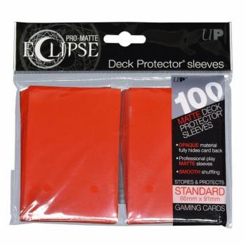 Ultra Pro Eclipse Sleeves Apple Red (100)
