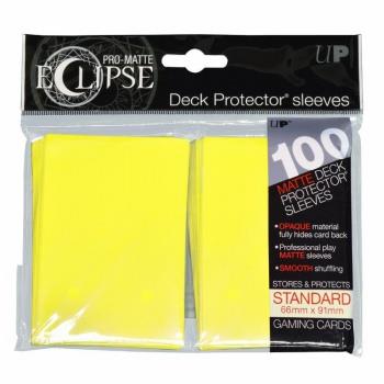 Ultra Pro Eclipse Sleeves Lemon Yellow (100)