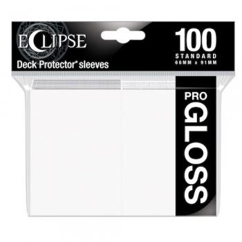 Ultra Pro Gloss Eclipse Sleeves Arctic White (100)