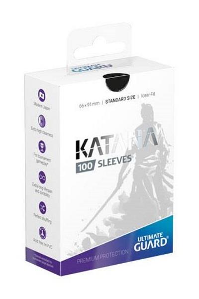 Ultimate Guard Katana Sleeves Black (100)