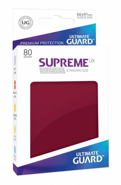 Ultimate Guard Supreme UX Sleeves Red (80)