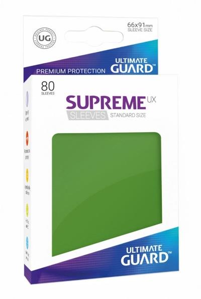 Ultimate Guard Supreme UX Sleeves Green (80)