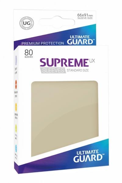 Ultimate Guard Supreme UX Sleeves Sand (80)