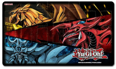 Yu-Gi-Oh! Slifer, Obelisk, & Ra Game Mat