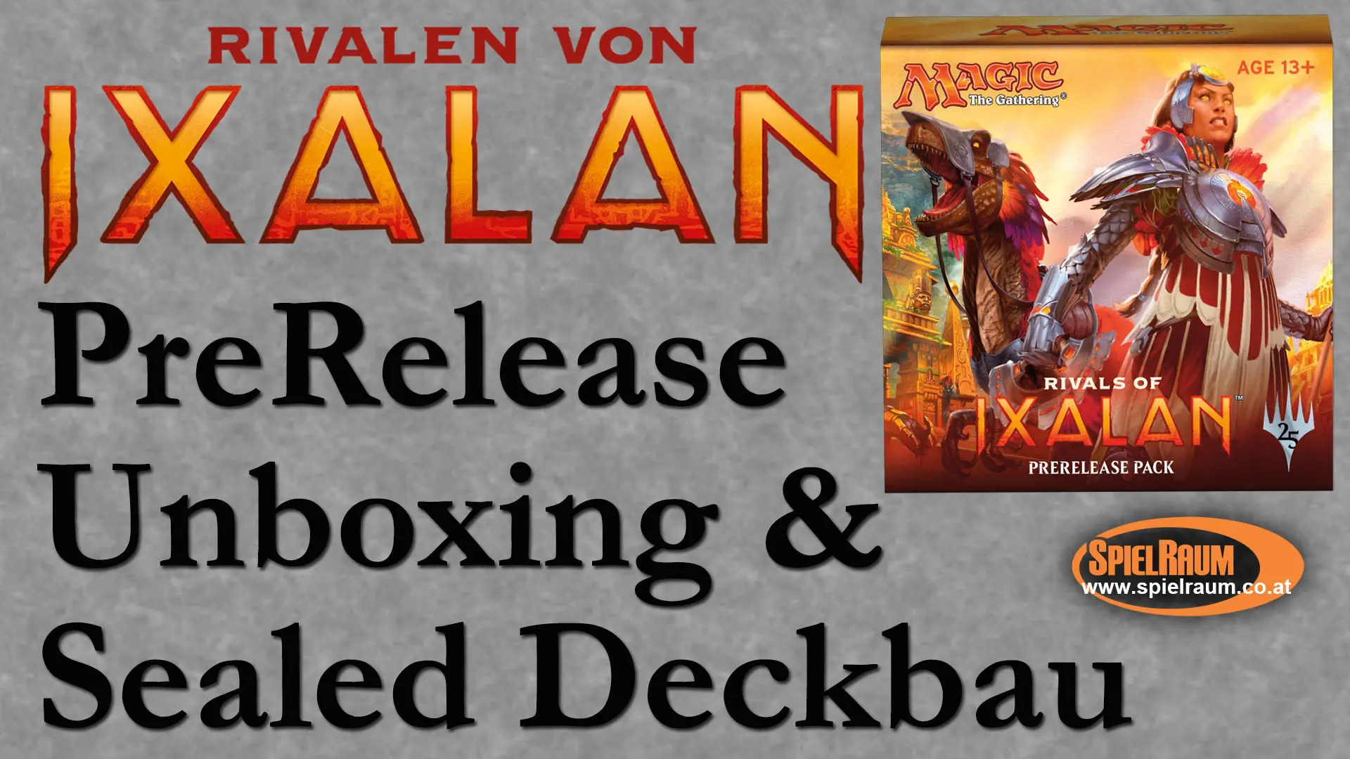 Rivalen von Ixalan PreRelease (Unboxing, Deckbau & Gameplay)