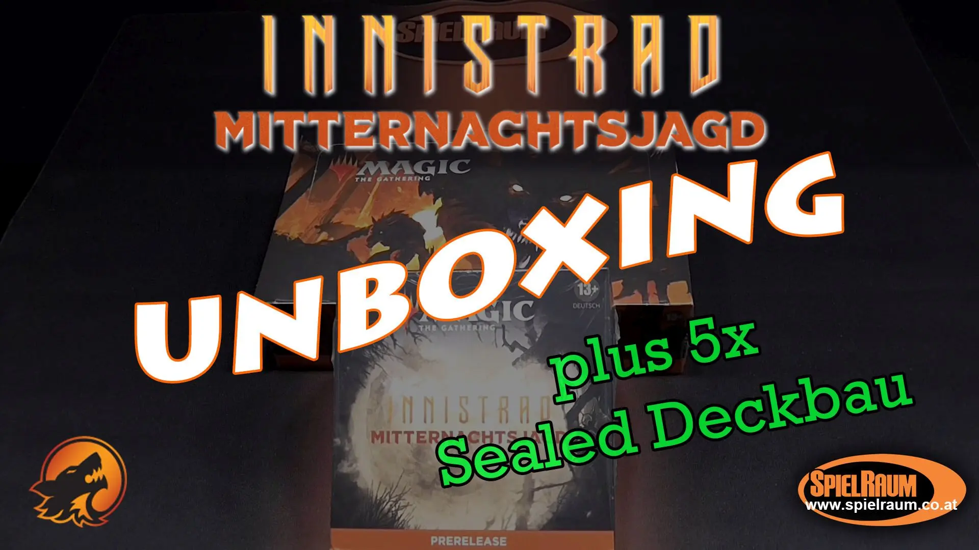 Innistrad: Mitternachtsjagd - PreRelease Pack Unboxing + Sealed Deckbau