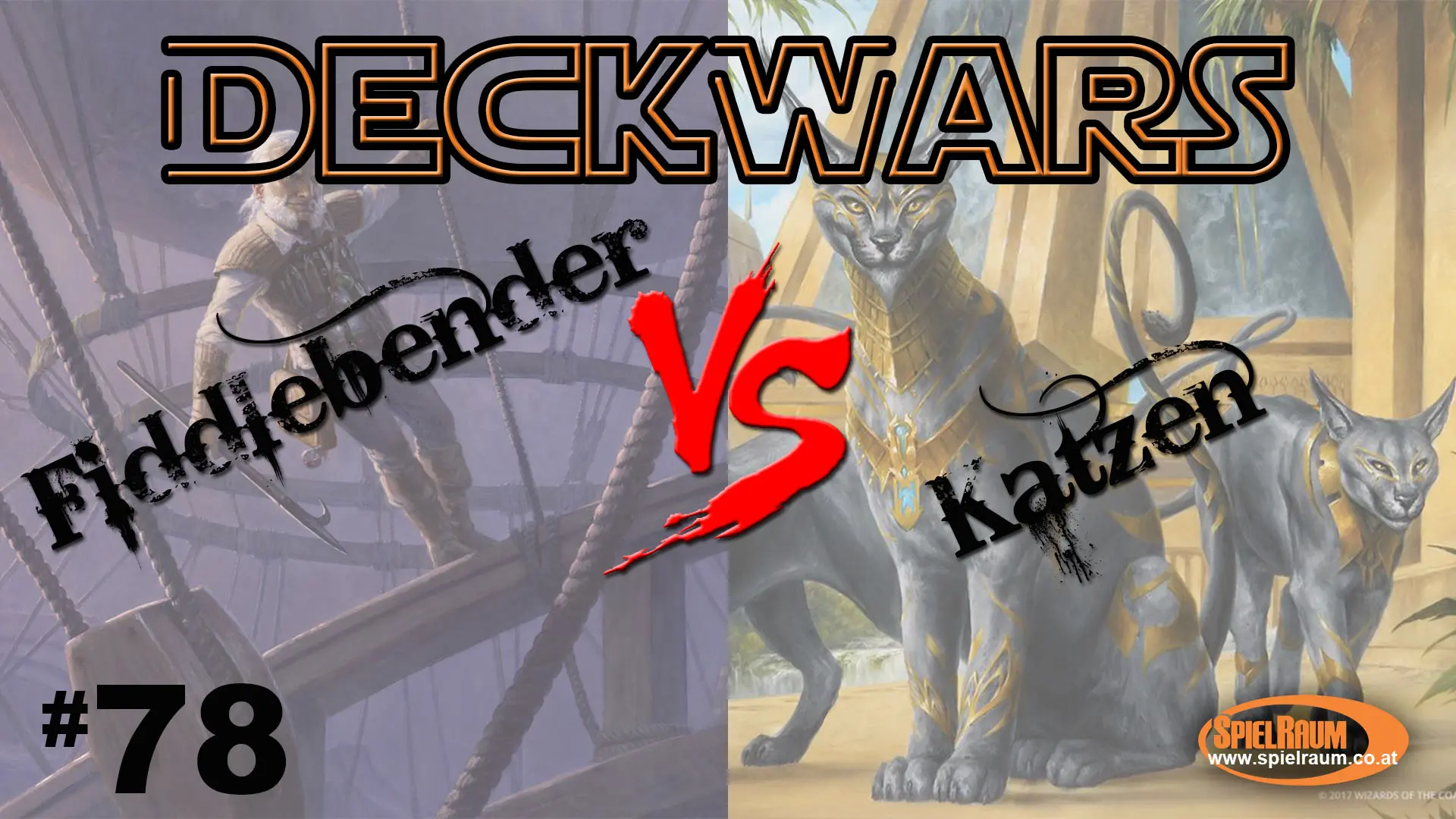 Deckwars 78 - Modern - Katzen vs. Fiddlebender mit Patreon Daniel