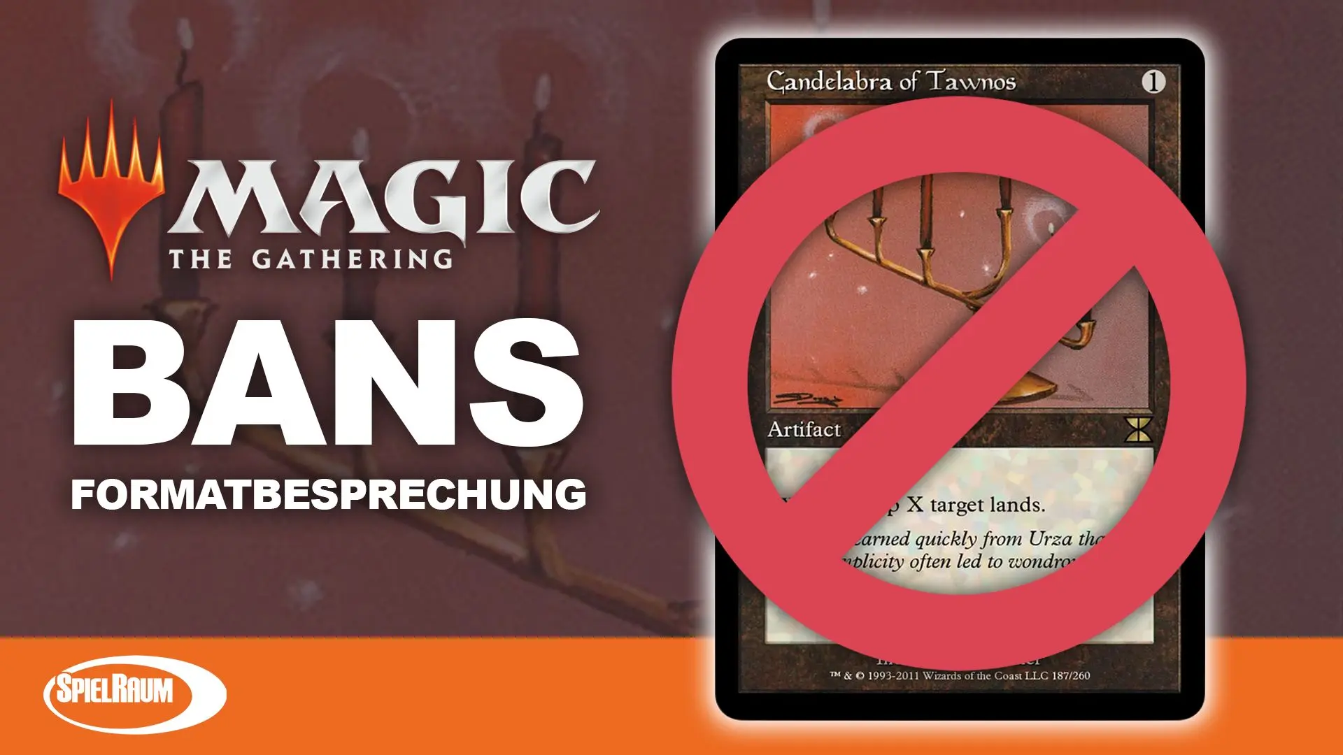 SpielRaum Magic News: Tot des Candelabras & Format-Besprechungen