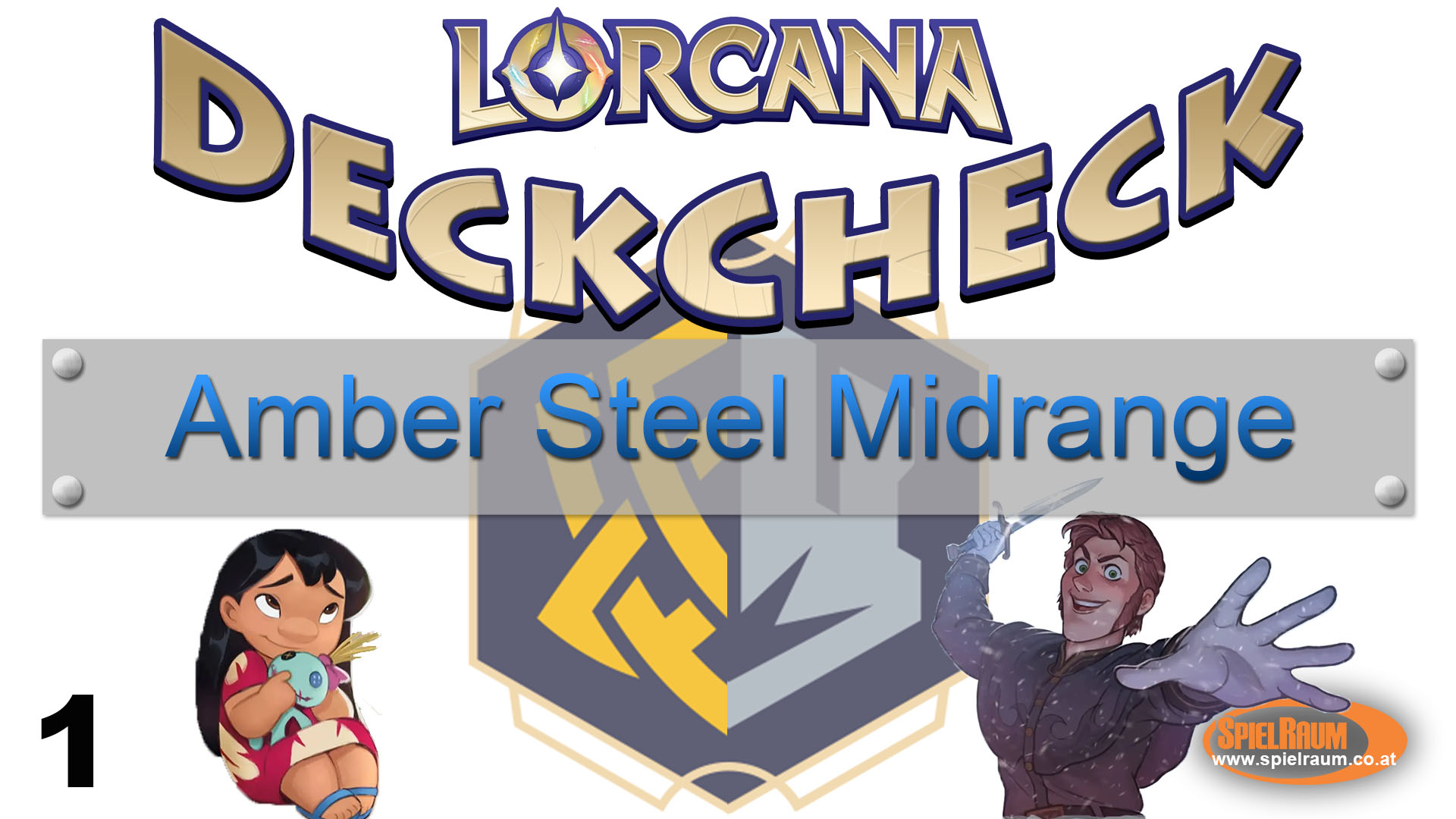 Lorcana DeckCheck 1 - Amber-Steel Midrange