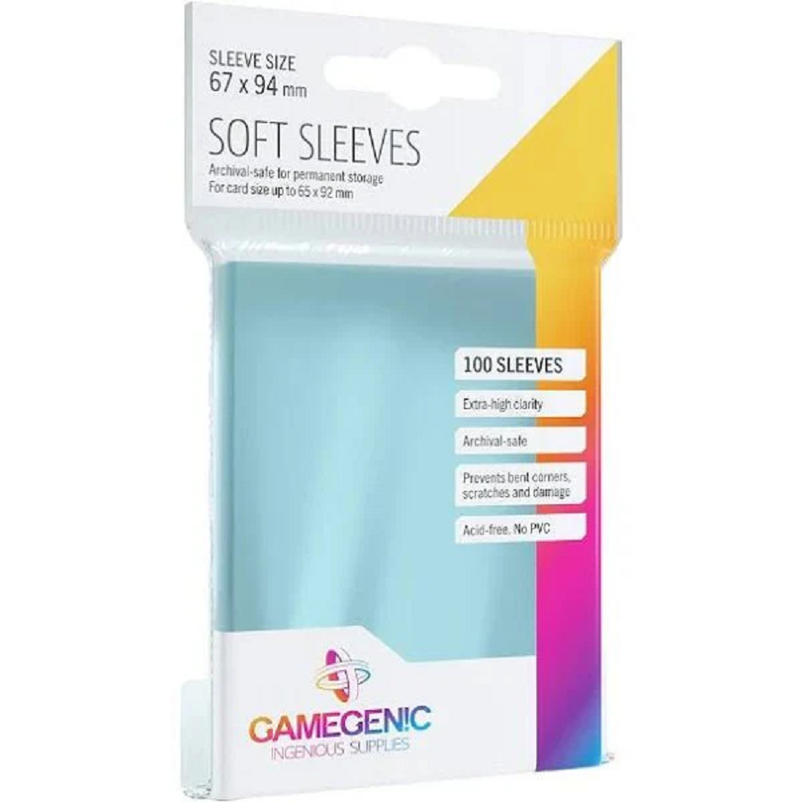 Gamegenic Soft Sleeves (Penny Sleeves) (100): Magic: The Gathering Card Sleeves / Schutzhüllen
