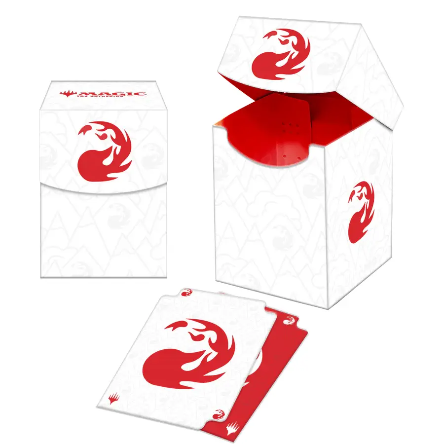 Ultra Pro Mana 8 100+ Deck Box Mountain for Magic: The Gathering: Magic: The Gathering Magic Deck Boxen