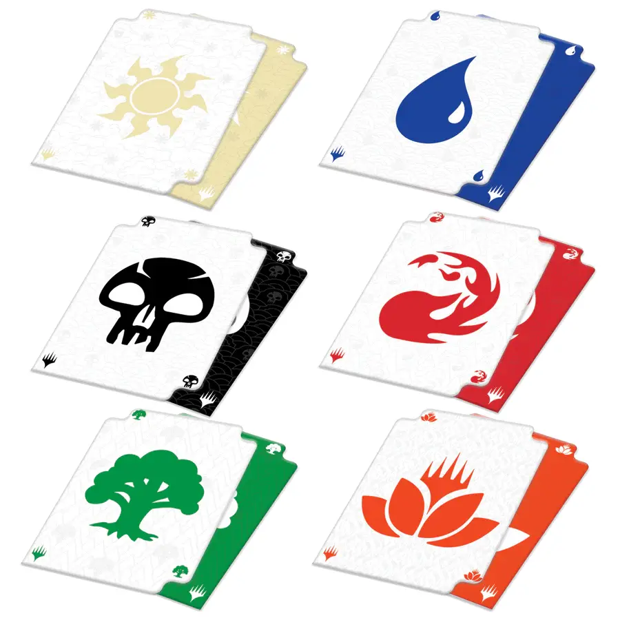 Ultra Pro Deck Box - Mana 8 - Token Dividers: Magic: The Gathering Magic Deck Boxen