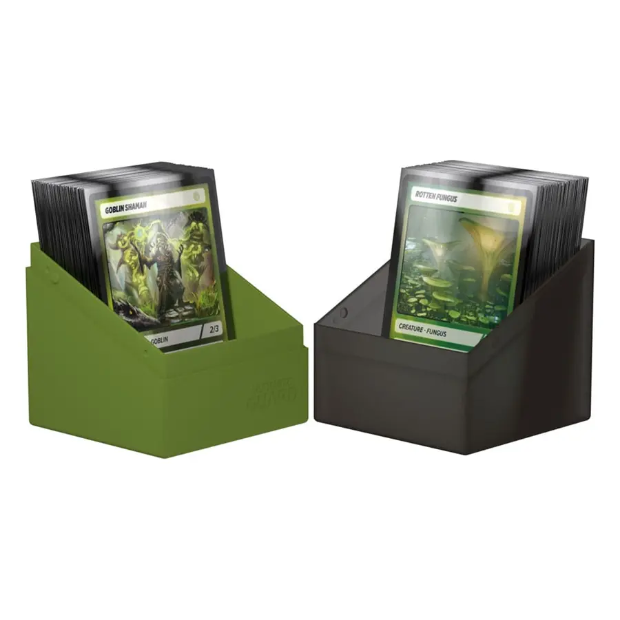 Ultimate Guard Boulder 100+ Druidic Secrets Arbor - Olivgrün: Magic: The Gathering Deck Boxen