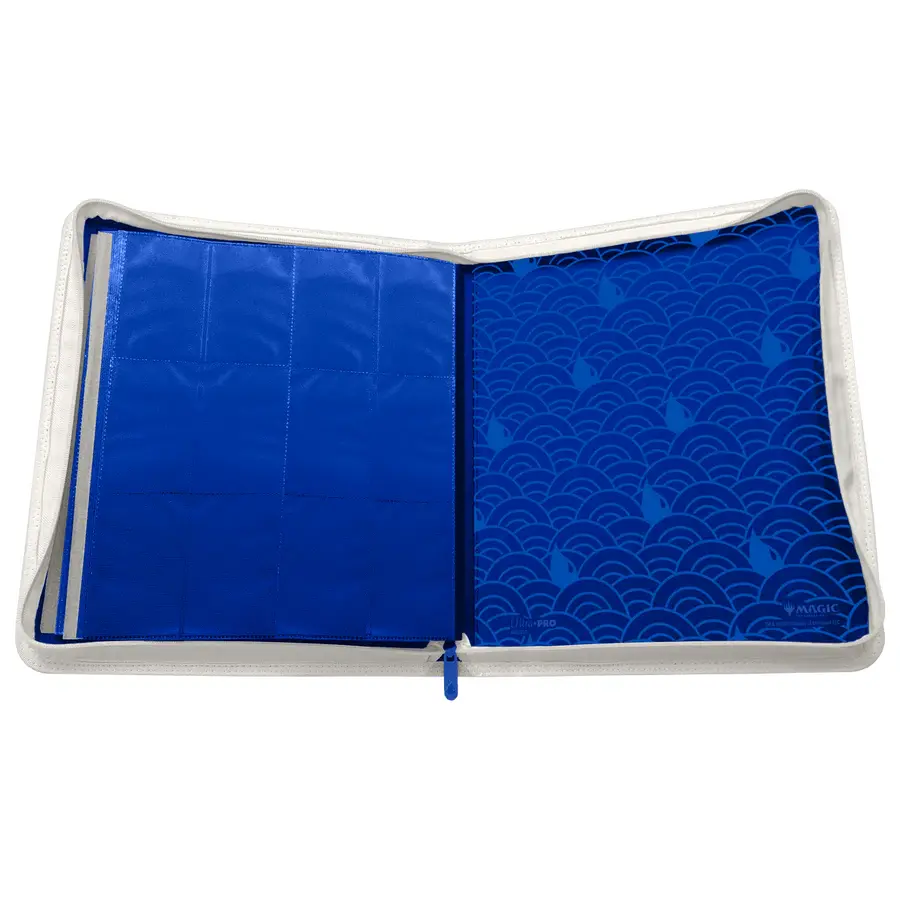 Ultra Pro 8 Mana 12-Pocket Zip Pro Binder Island for Magic: The Gathering: Magic: The Gathering Magic Kartenalben
