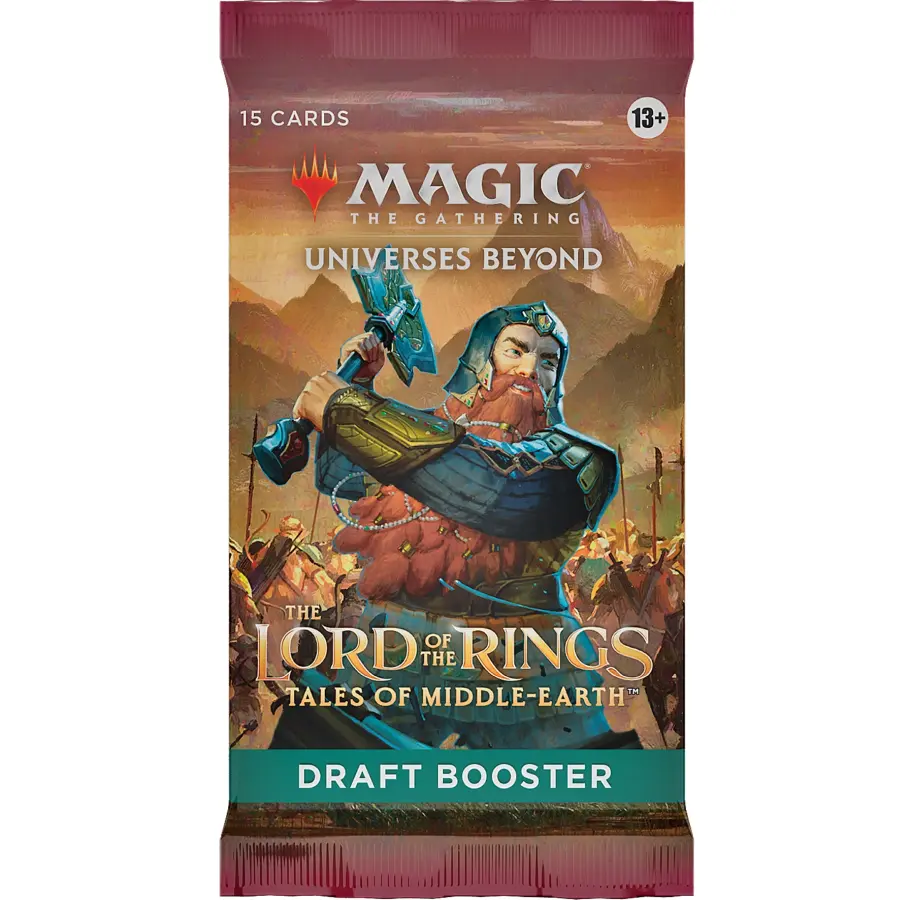The Lord of the Rings: Tales of Middle-earth Draft Booster (ENG): Magic: The Gathering Magic Booster