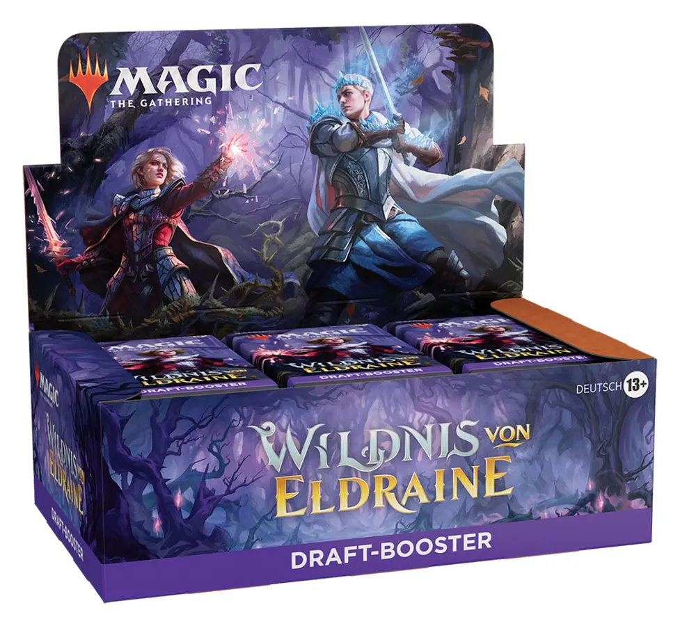 Die Wildnis von Eldraine Draft Boosterdisplay (DE): Magic: The Gathering Magic Displays